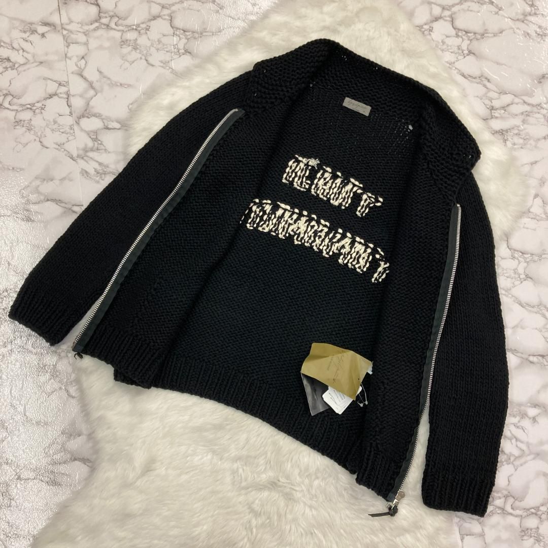 18AW 新品 未使用 yohji yamamoto ヨウジヤマモト カウチンニット ...