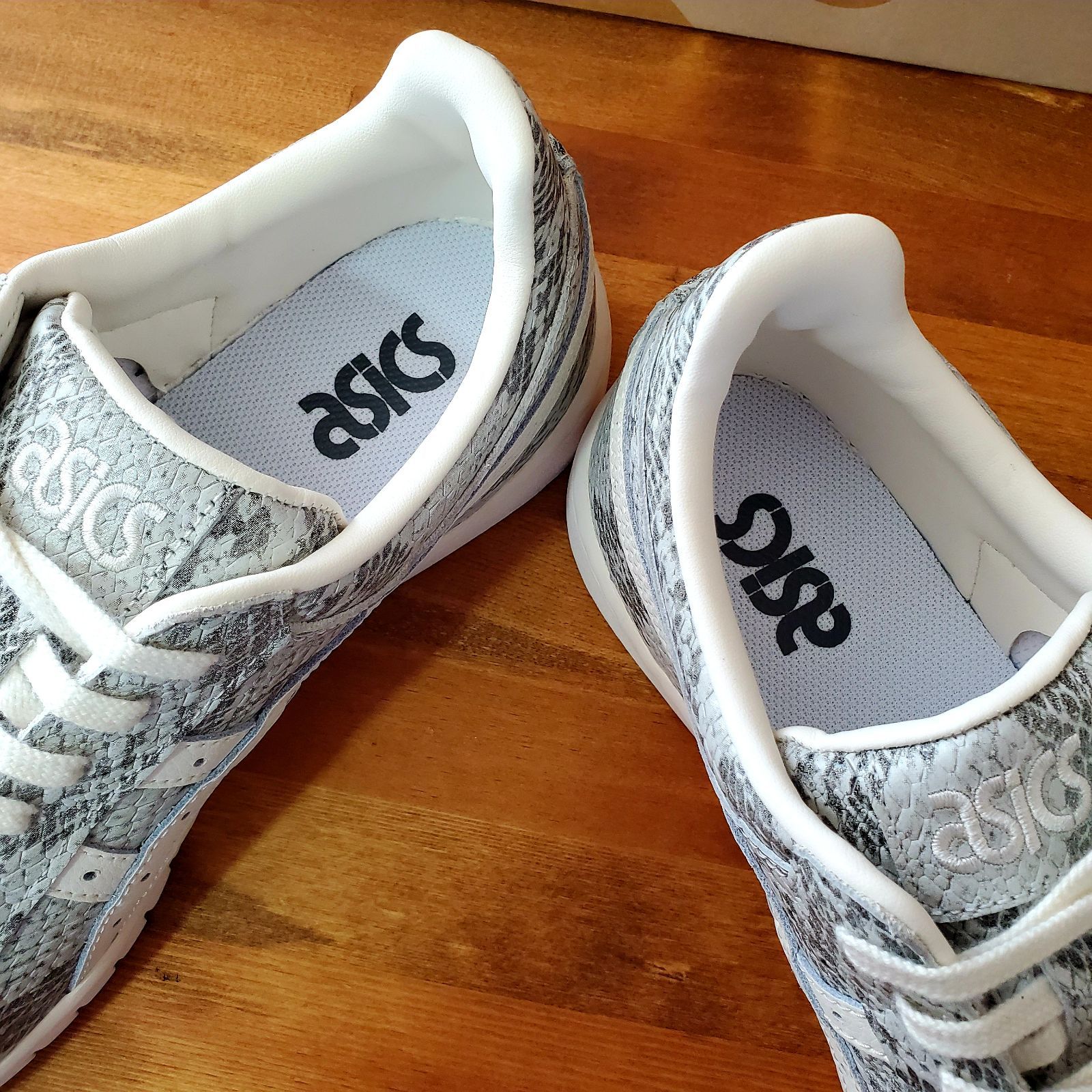 新品 asics スニーカー 27cm ヘビ柄 パイソン ASICSアシックス□新品未使用 20年 GEL-PTG 蛇柄 PYTHON PACK