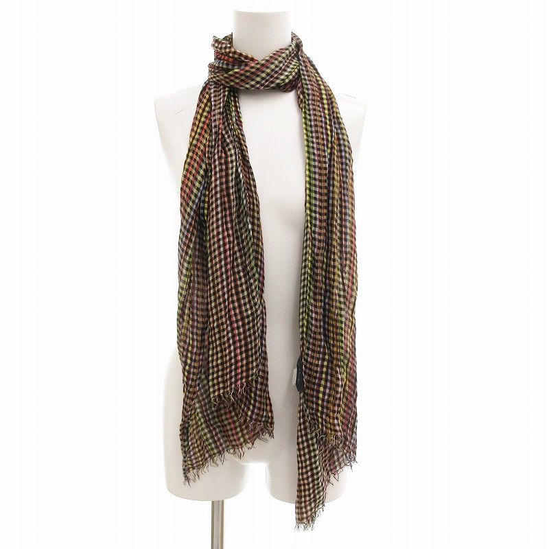 PAUL SMITH ポールスミス　マルチカラー　マフラー　ストール　イタリア製 Paul Smith PAUL SMITH ポールスミス スカーフ マフラー
