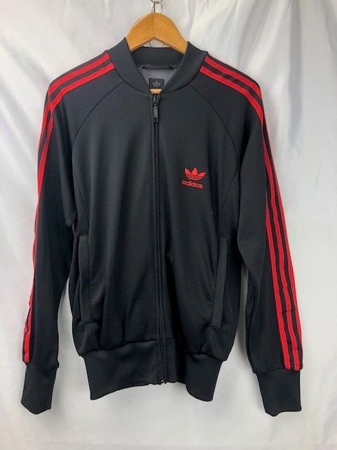 ADIDAS ORIGINAL トラックジャケット ジャージ 裏起毛 サイズＭ ...