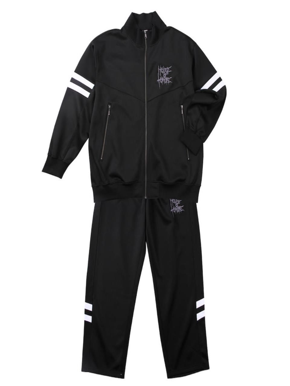 ジャージ 上下 新日本プロレス HoT 大きいサイズ メンズ セットアップ プリント 刺繍 C061226-06 ジャージ 上下 新日本プロレス HoT 大きいサイズ メンズ セットアップ