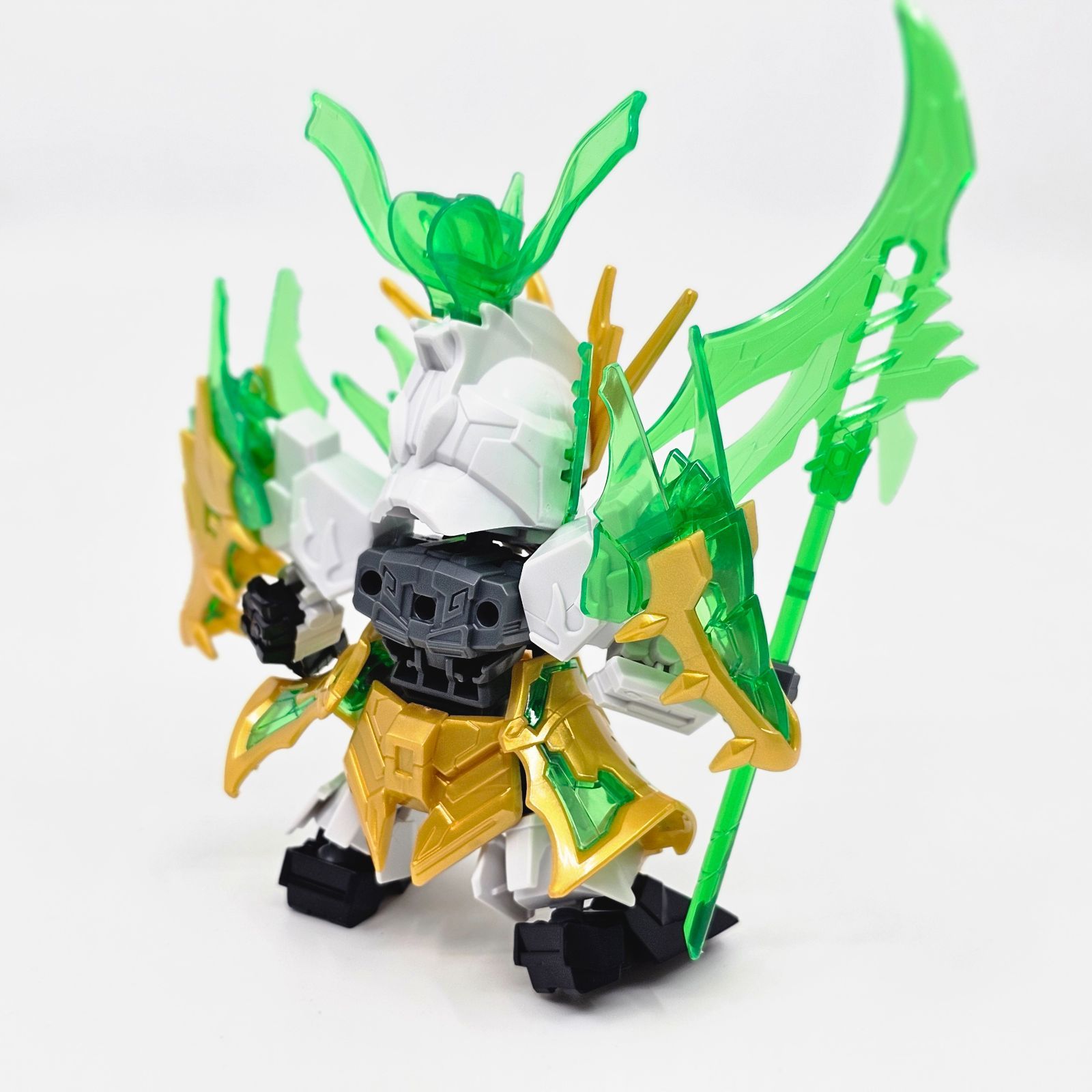 即決【ガンダムベース限定】三国創傑伝　BB戦士３個セット 孫権ガンダムアストレイ　馬超ガンダムバルバトス トリニティバイク　