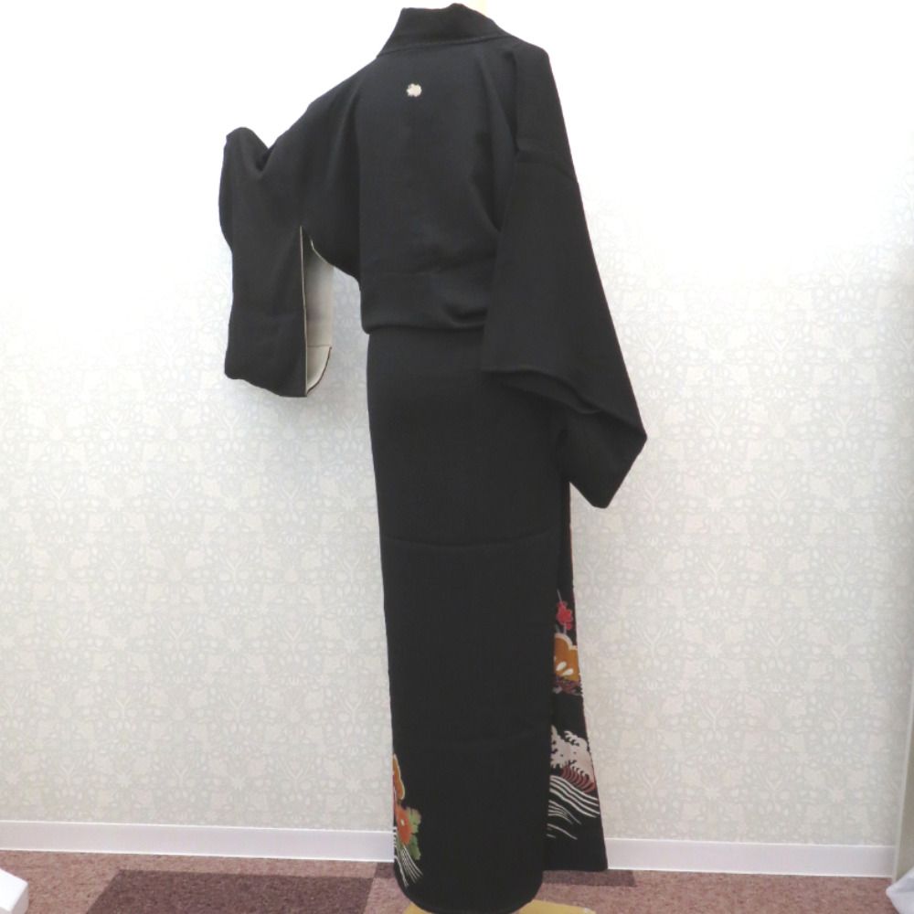 フォーマル衣装》販売 クラレナの 夏用留袖 家紋 丸木瓜 落款入り広幅  