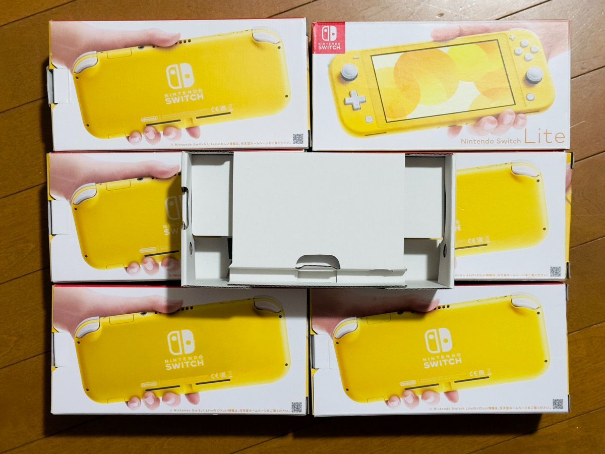 ニンテンドースイッチライト 空箱 6箱まとめて - メルカリ