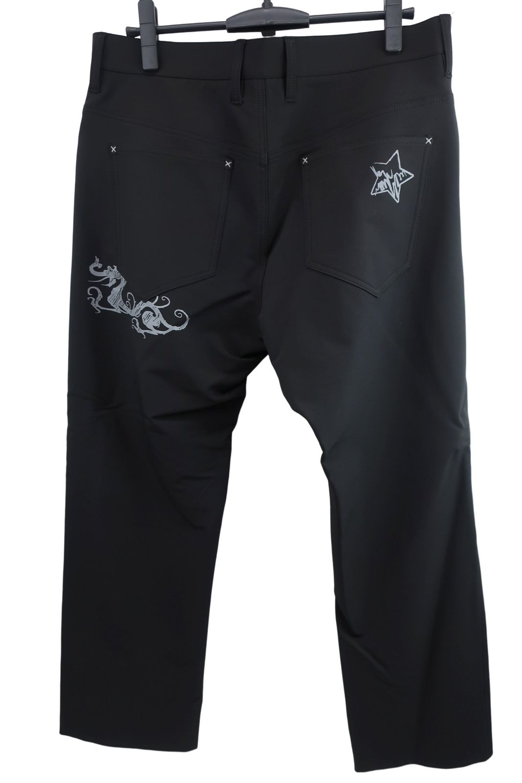 DANCE WITH DRAGON　ゴルフウェア　ボトムス　パンツ　白　メンズ1 DANCE WITH DRAGON ゴルフウェア ボトムス パンツ 白 メンズ1 ダンス