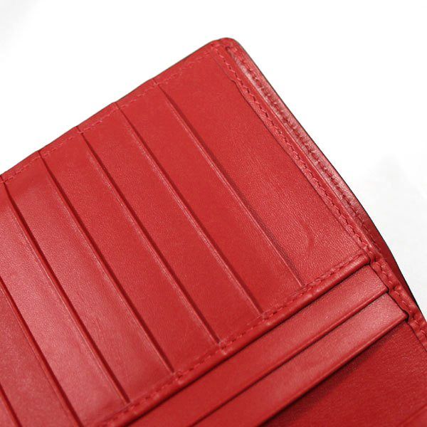 マーケティング 美品 Christian Louboutin 長財布 レオパード 赤 gsul 