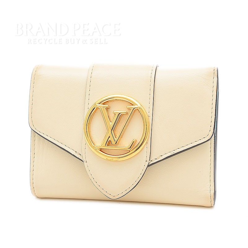 ルイ・ヴィトン ポルトフォイユLV ポンヌフ コンパクト カーフ  