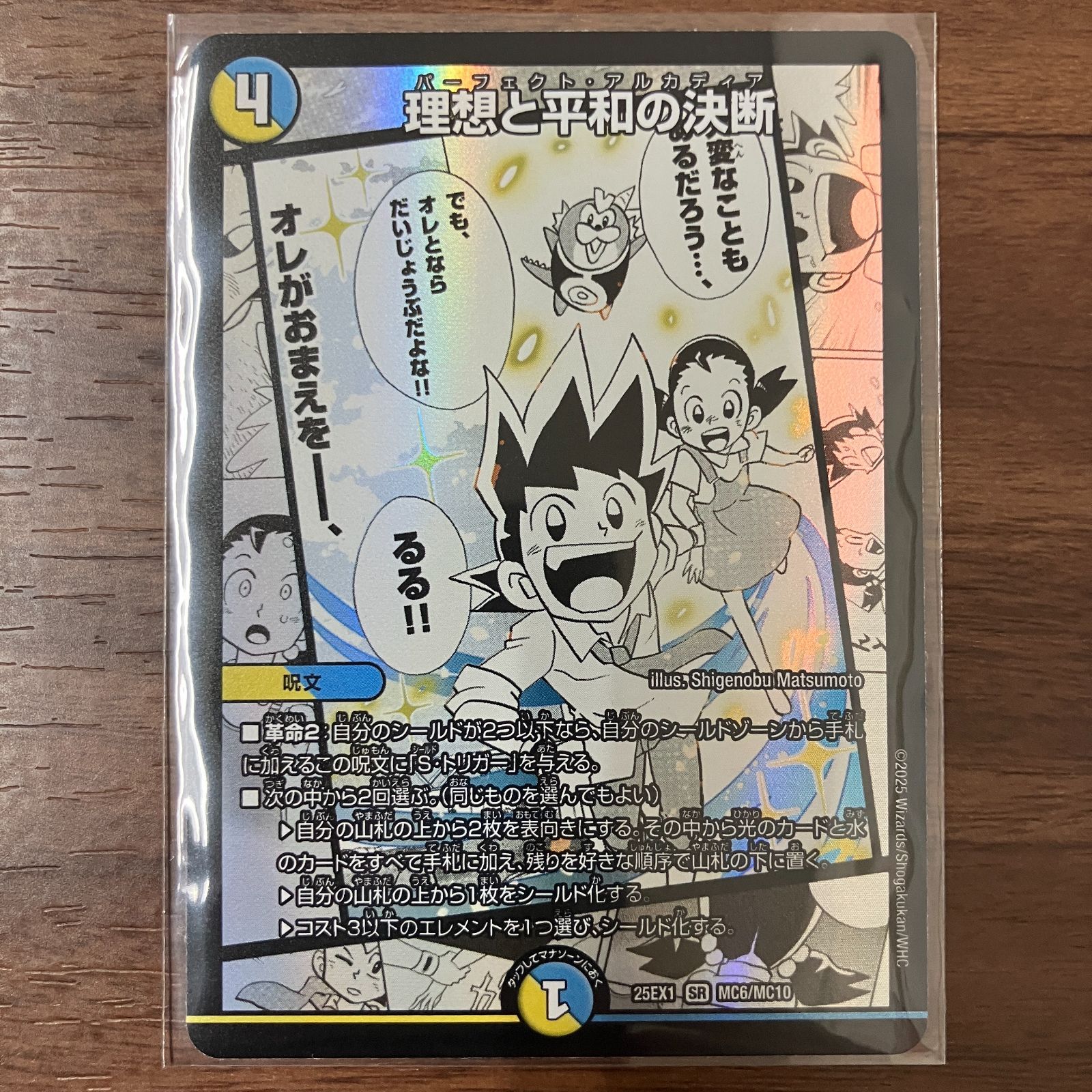 理想と平和の決断 パーフェクトアルカディア 25EX1 SR MC6/MC10