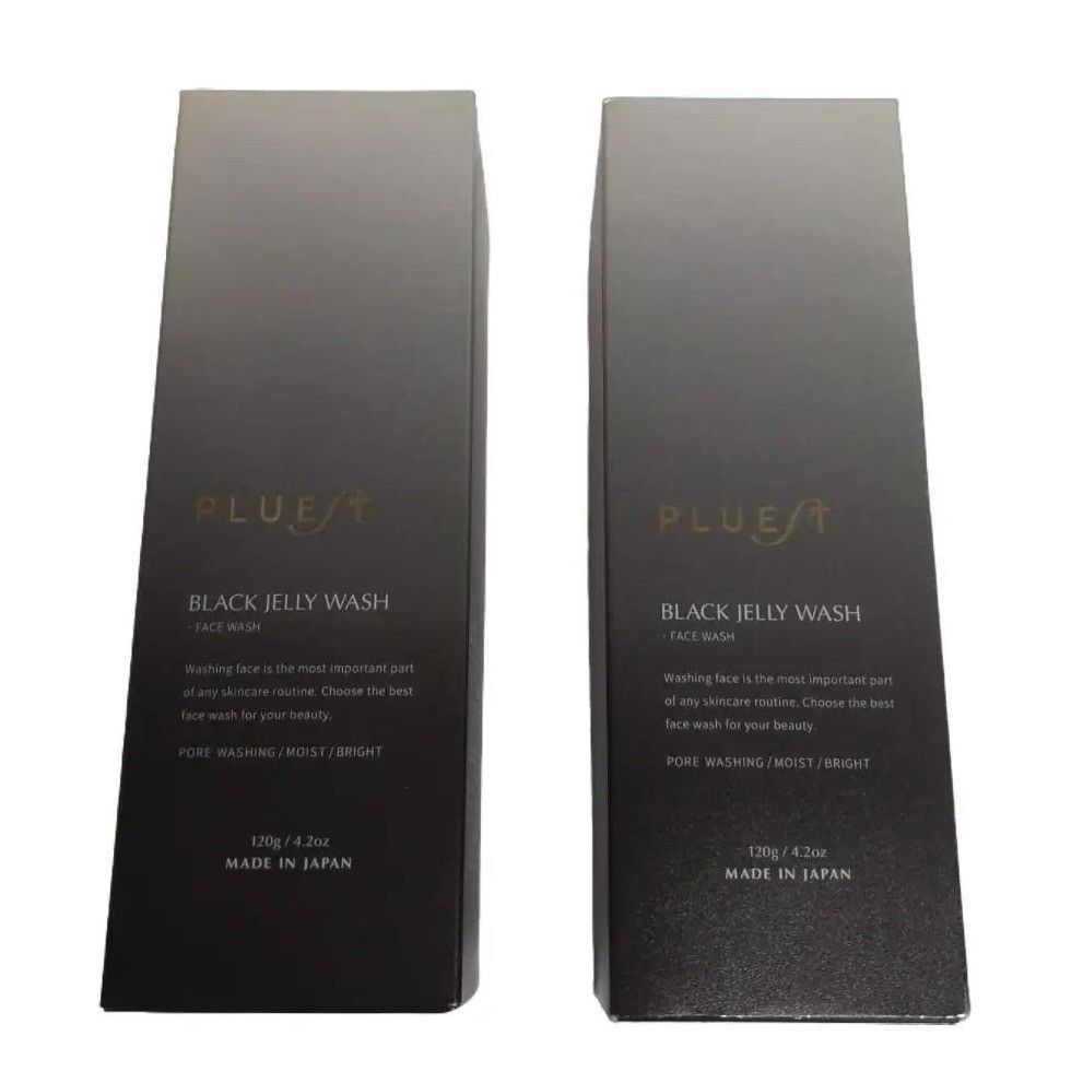 C086 PLUEST プルエスト ブラック ジェリー ウォッシュ 120g 2個セット