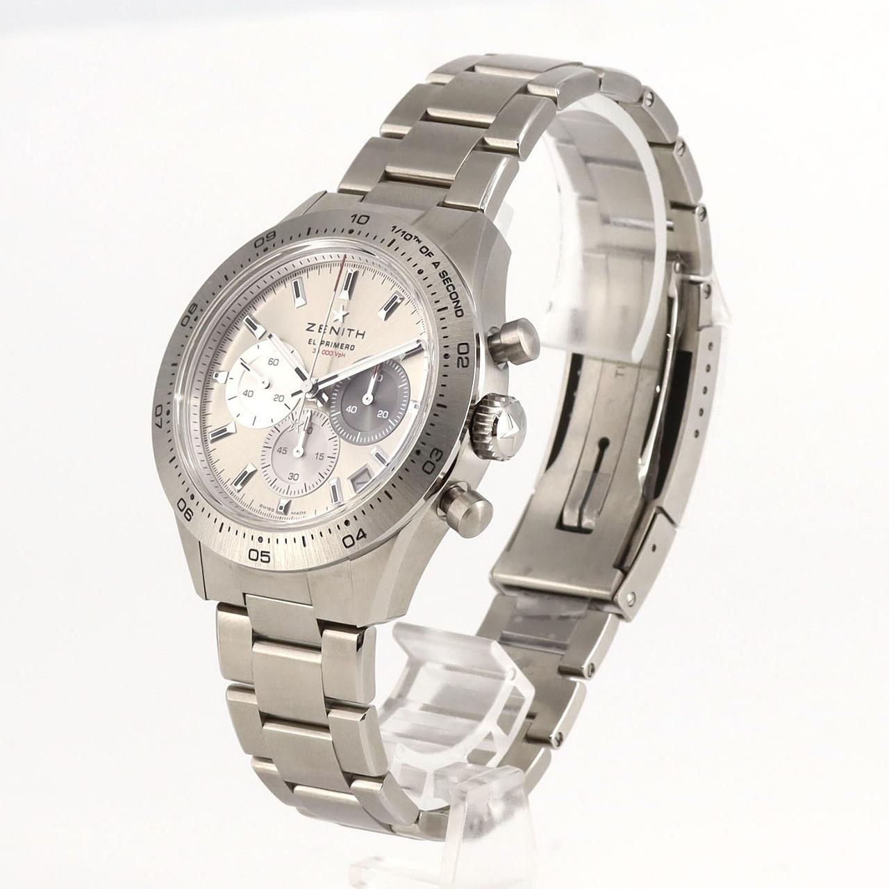 新品】ゼニス クロノマスタースポーツチタン 95.3100.3600/39.M3100 TI