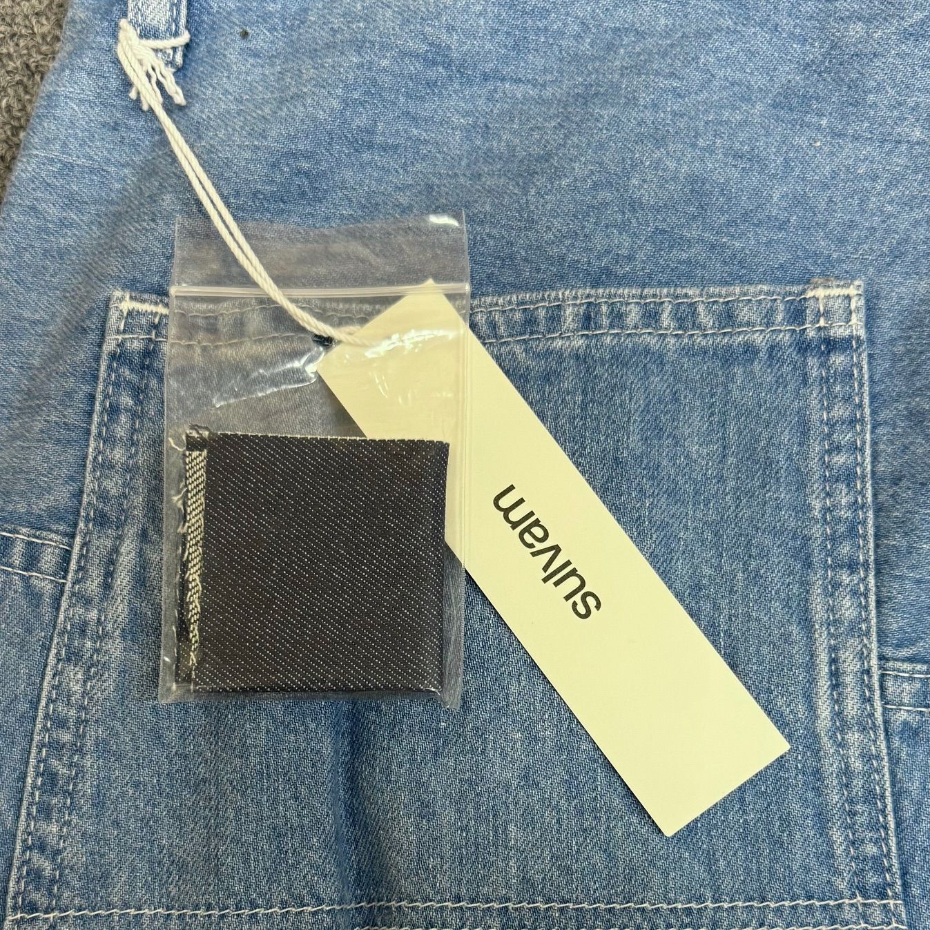 定価62700円 23SS sulvam サルエルデニムパンツS ジーンズ