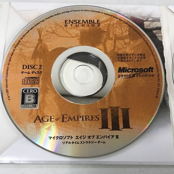 エイジ オブ エンパイア III ゴールド エディション Age of Empires 3 Gold Edition マイクロソフト 4枚組 PCソフト  - メルカリ