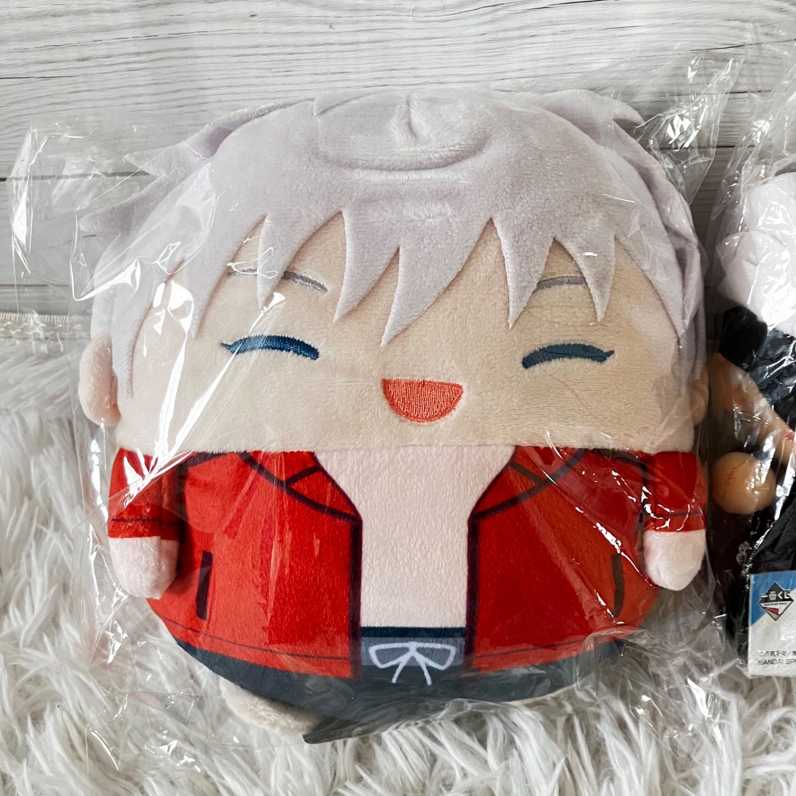 ふわコロりんMsize4 めんそーれ 五条悟 【グッズ-ぬいぐるみ】呪術廻戦