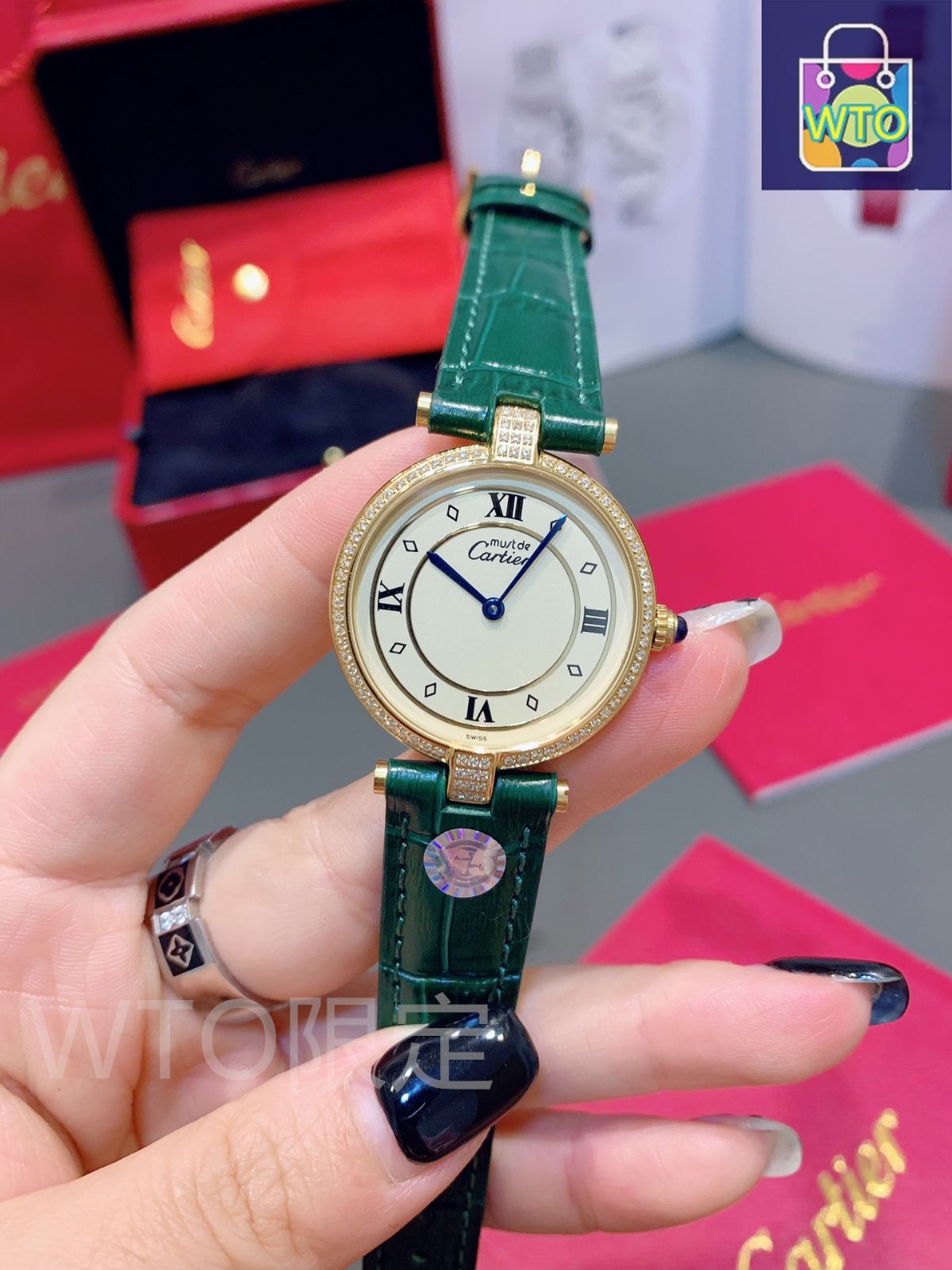 CARTIER カルティエ マスト レディース腕時計 30mm
