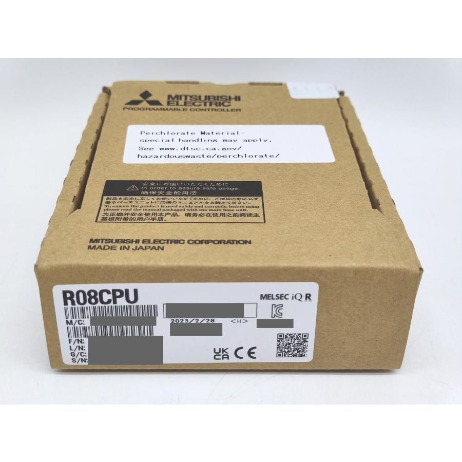Cpu R08cpu インボイス対応 2023年 新品 三菱 MITSUBISHI R08CPU - メルカリ