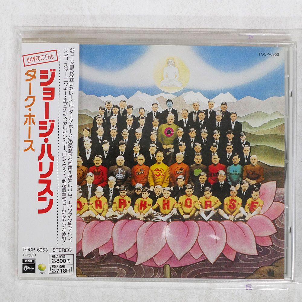 愛用 GEORGE 国内盤 帯 HARRISON/DARK CD TOCP6953 HORSE/APPLE 洋楽
