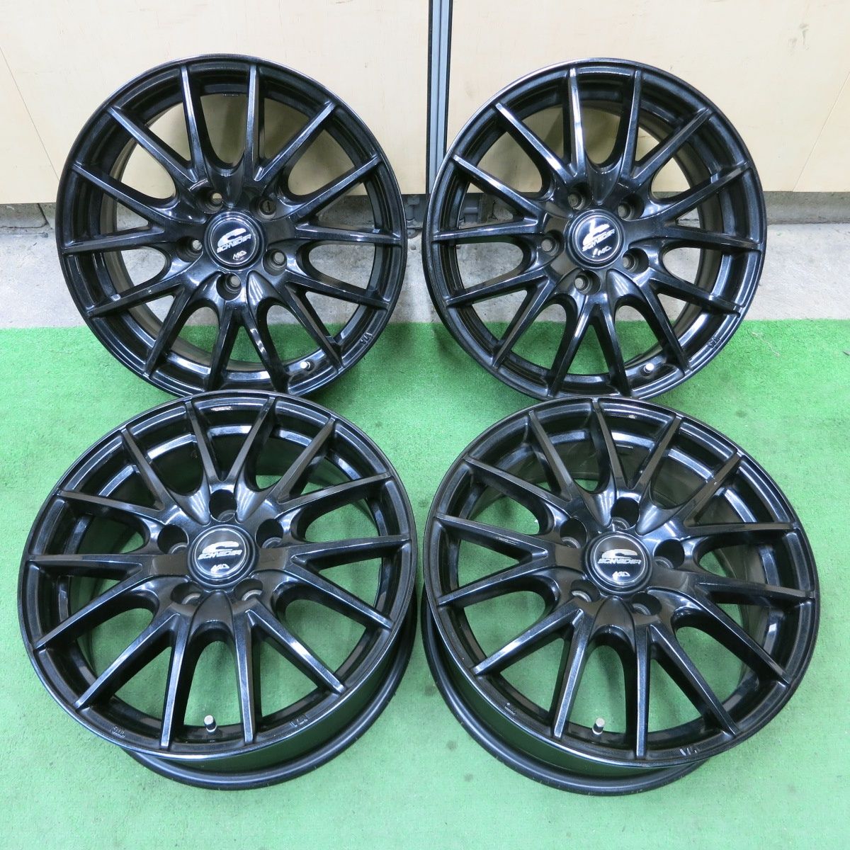 4本価格 SCHNEIDER MiD シュナイダー マルカ 16インチ ホイール 16×6.5J PCD114.3|5H 5040105ナホ