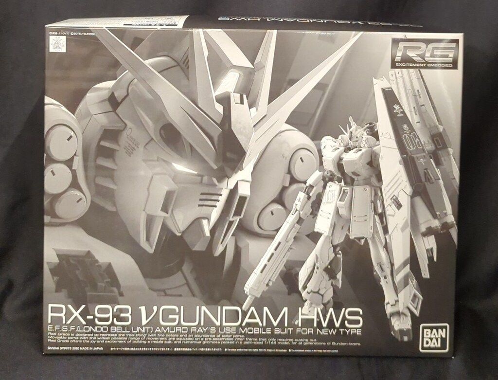 BANDAI SPIRITS RG 1|144 機動戦士ガンダム 逆襲のシャアMSV νガンダムHWS