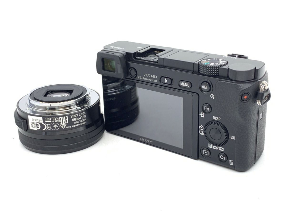 ソニー α6000 パワーズームレンズキット ブラック ILCE 6000 L B