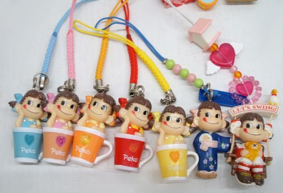 ミニフィギュア ペコちゃん ミニフィギュア・キーホルダー