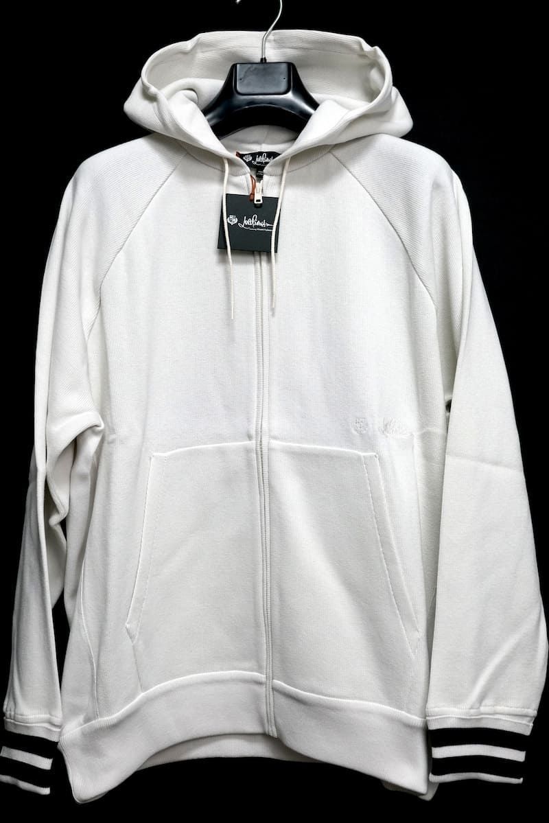 Loro Piana 藤原ヒロシ パーカー Loro Piana ZIP HOODIE WHITE HIROSHI FUJIWARA FRAGMENT