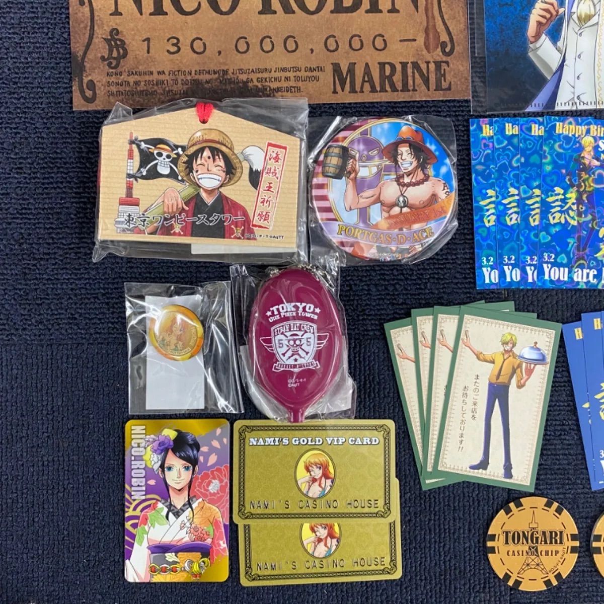 △14【新品未使用】ONE PIECE ワンピース グッズまとめ売り - メルカリ