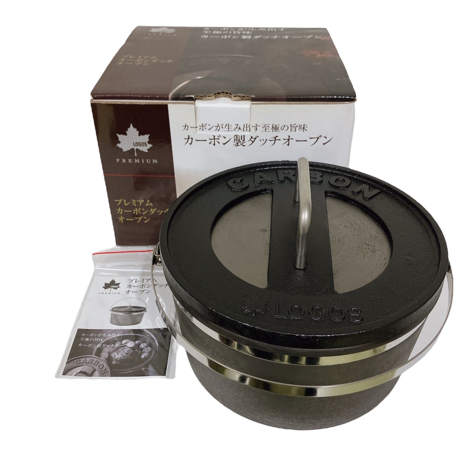 AT-113 LOGOS ロゴス カーボンダッチ オーブン 81062200 キャンプ アウトドア