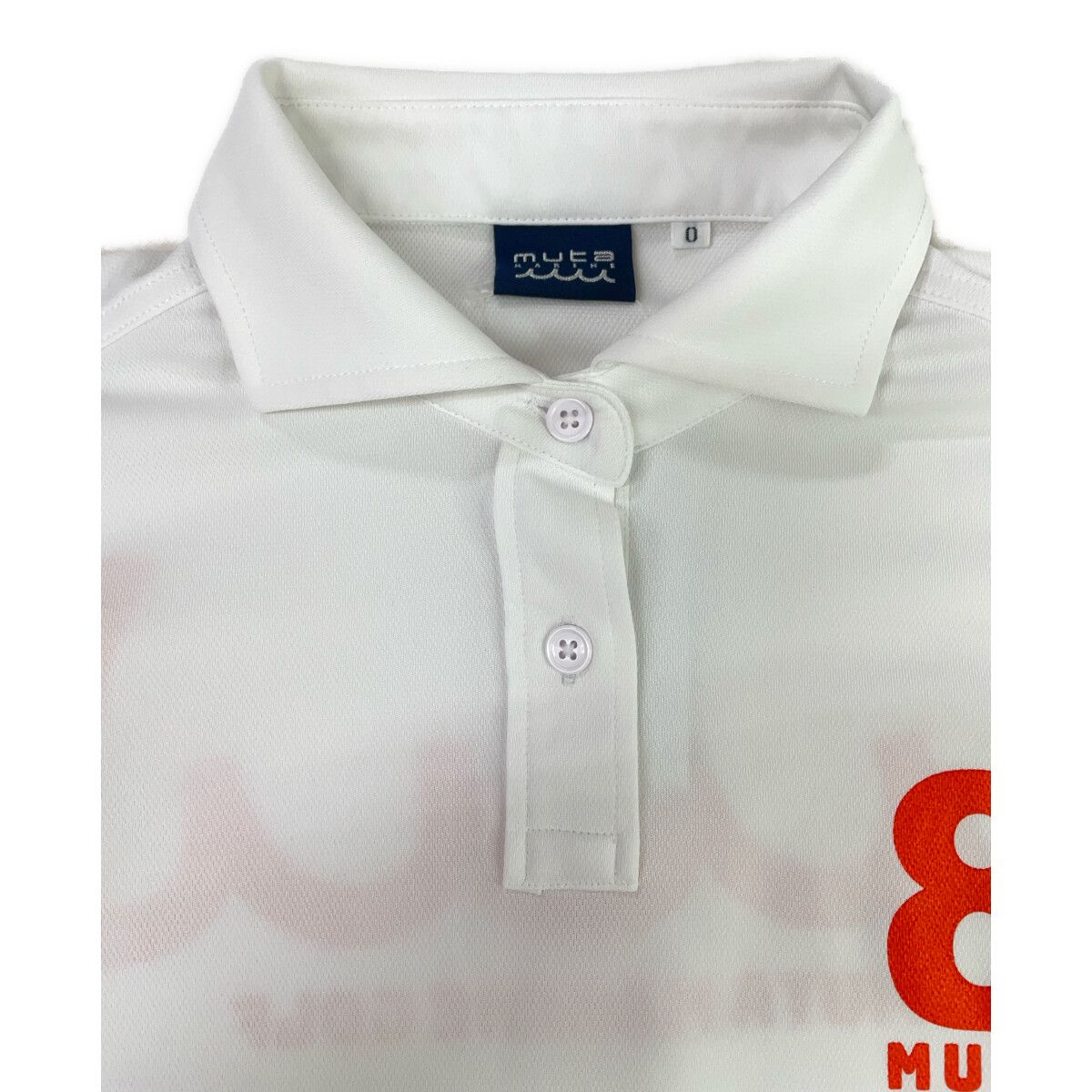 coco 中古 ムータマリン muta MARINE レディース 半袖ポロシャツ 0(XS) 白 ホワイト 中古 レディース ムータマリン muta MARINE 半袖ポロシャツ 0(XS