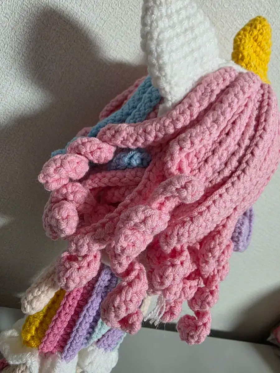 レインボーぬいぐるみ