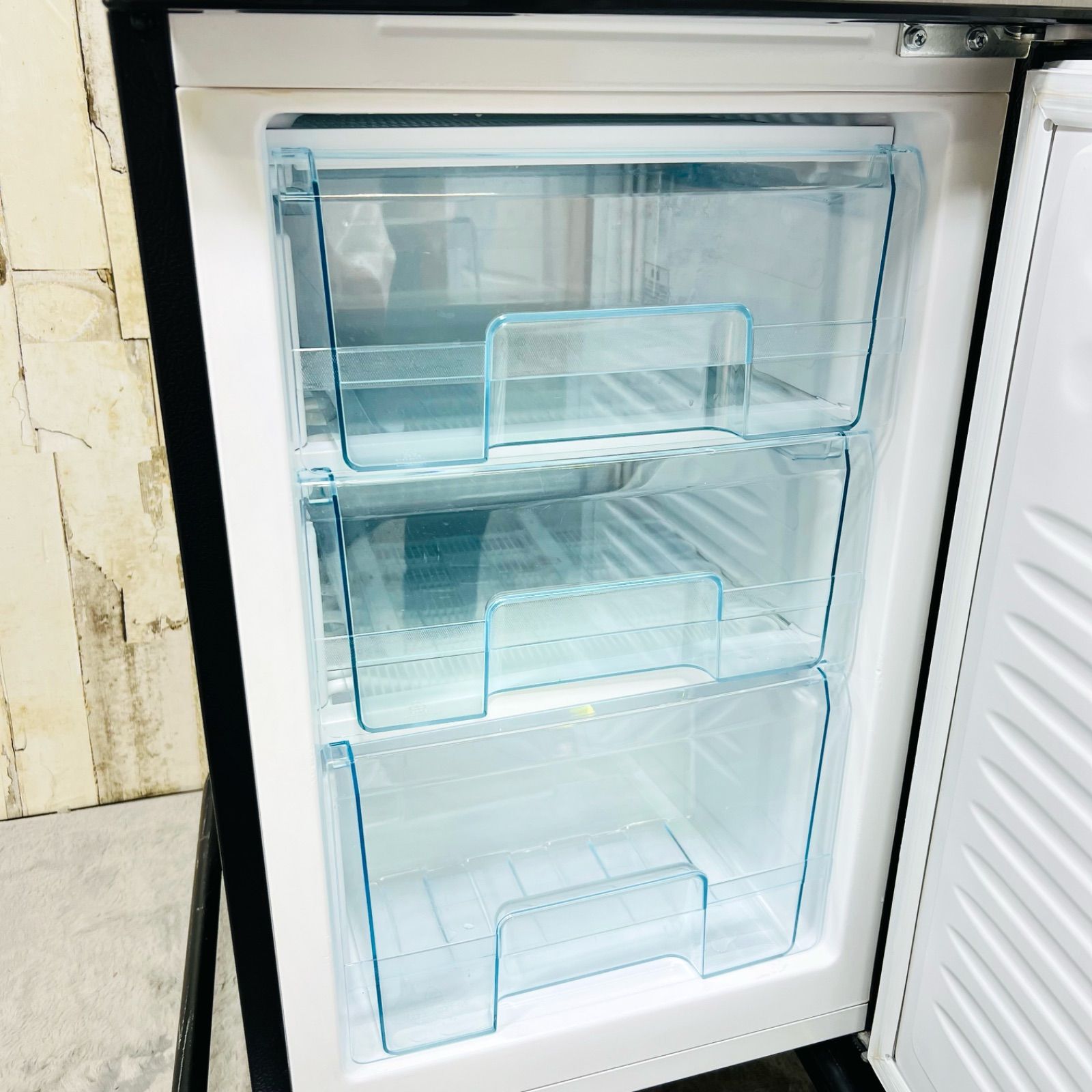 2020年製】IRIS OHYAMA アイリスオーヤマ KRSE-16A-BS ノンフロン冷凍