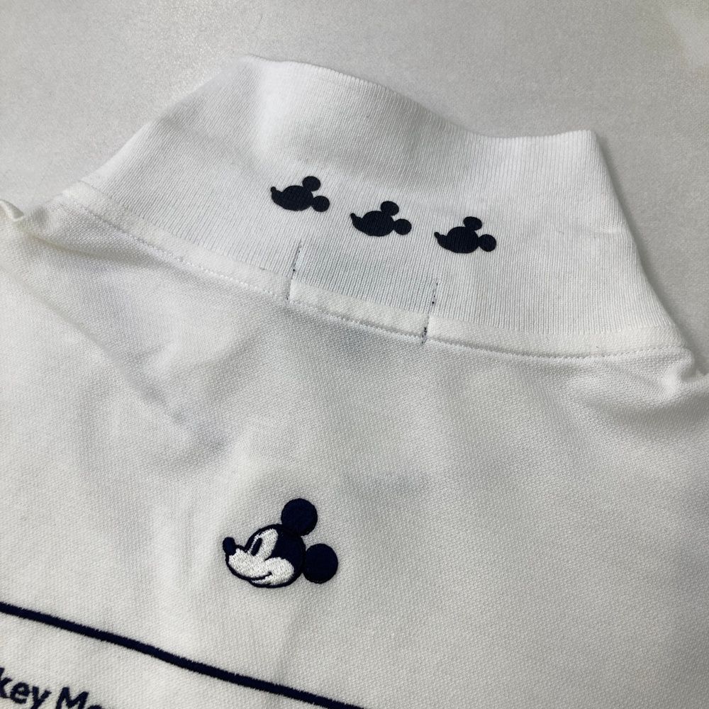 PEARLY GATES ミッキーマウス ポロシャツ サイズ5 PEARLY GATES ミッキー刺繍 ポロシャツ サイズ5 PEARLY GATES