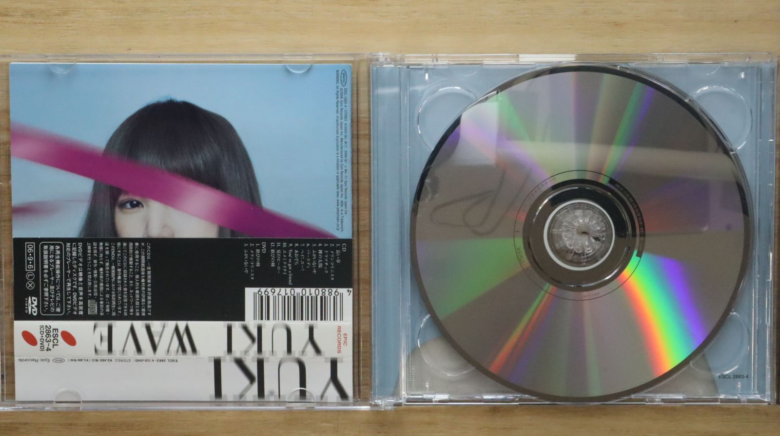 国内盤CD☆ユキ/YUKI□ Wave (初回限定盤)(DVD付) 【ESCL2863