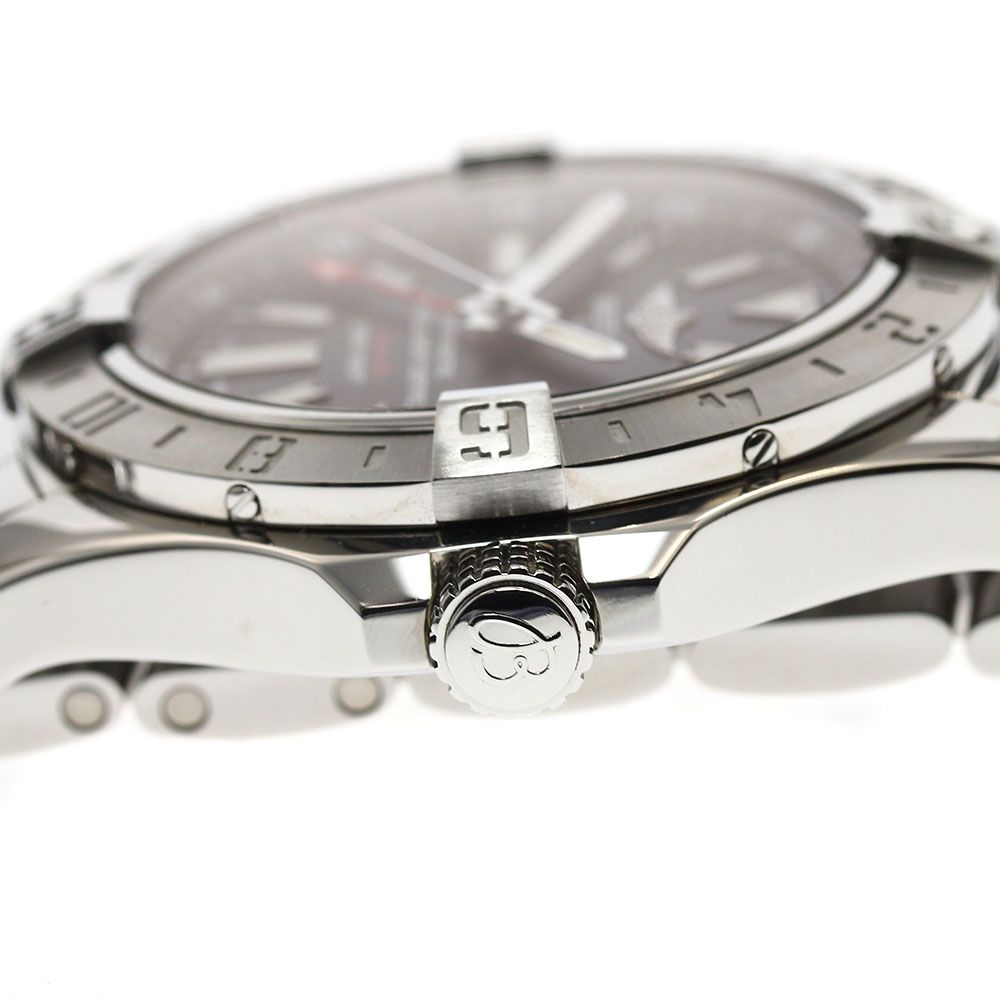  ブライトリング BREITLING A3239011 BC35 アベンジャーII GMT デイト 自動巻き メンズ 箱 保証書付き_910812 速乾素材 自動巻き時計 腕時計(アナログ)