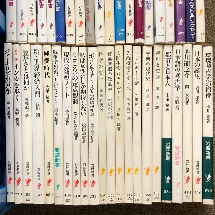 岩波新書 配送 まとめて 100冊以上 セット 岩波書店 都市と日本人 日本