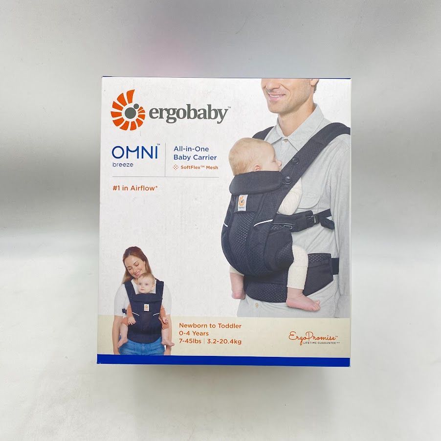 新品未使用】エルゴベビー オムニ ブリーズ メッシュ スリングオニキス