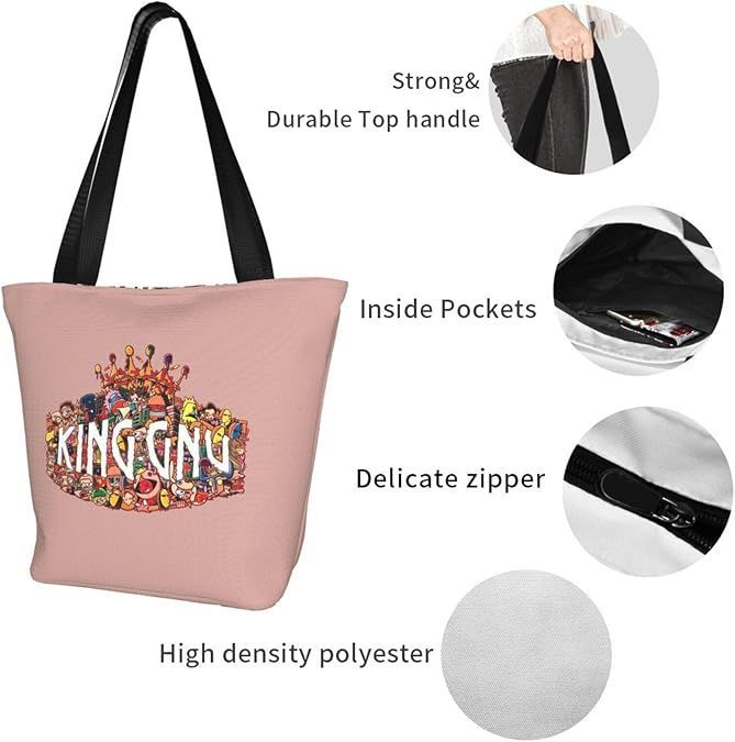 King Gnu キングヌー トートバッグ ショルダーバッグ King Gnu オフィシャル・グッズ通販/商品詳細 CREST 2WAY TOTE