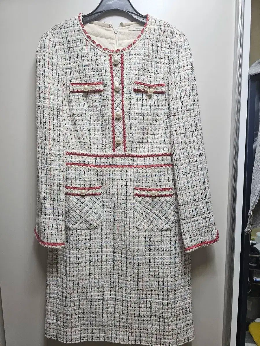 ケネスレディー ツイードワンピース