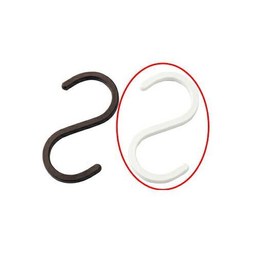 スチール製ディスプレー用フック スクエアタイプ ホワイト 5個 61-752-78-4 人気・おすすめ｜安定人気・収納便利におすすめ 丁寧対応 配送追跡可 国内発送・保証制度対応