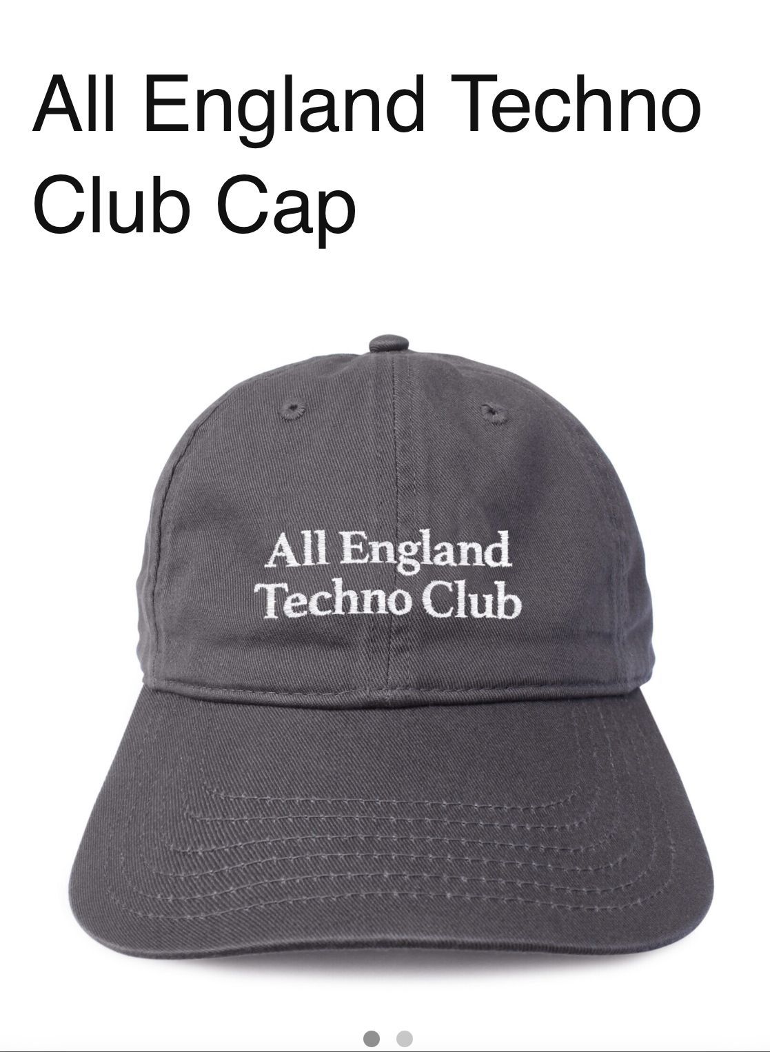 新品】IDEA BOOKS CAP（アイデアブックスキャップ） ALL ENGLAND
