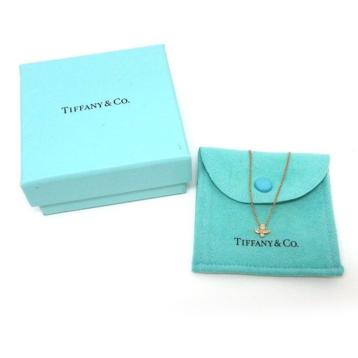 ティファニー フルール ド リス フラワー ダイヤモンドネックレス