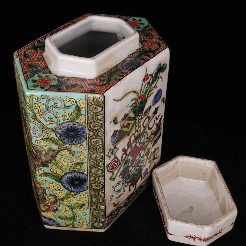 清康熙パステル博古紋茶壺 景徳鎮 陶磁器 装飾品 現代工芸品美術品 置物 清康熙パステル博古紋茶壺 景徳鎮 陶磁器 装飾品 現代工芸品美術