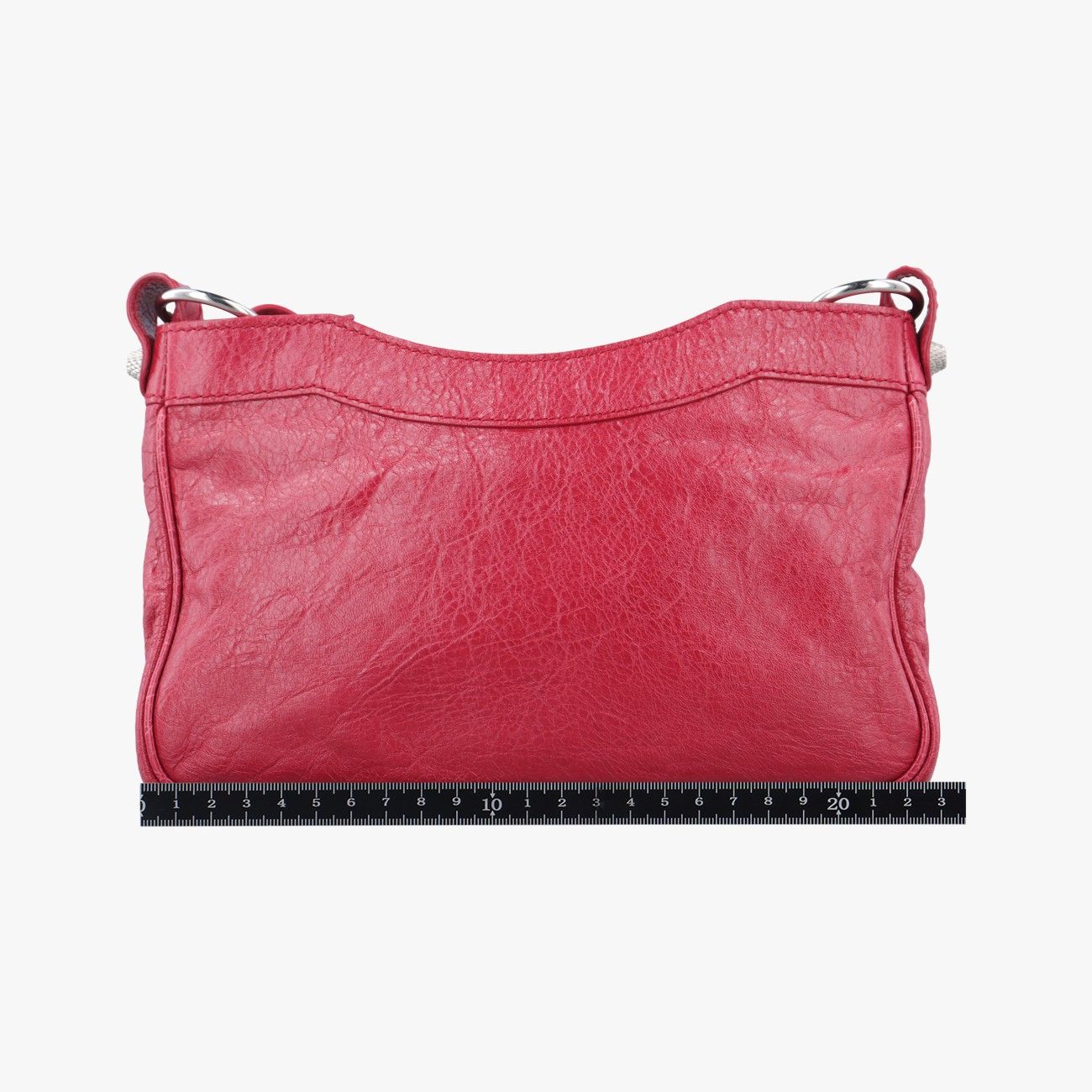 バレンシアガBalenciagaジャイアントヒップレッドラムスキン237203.6213.D.002123