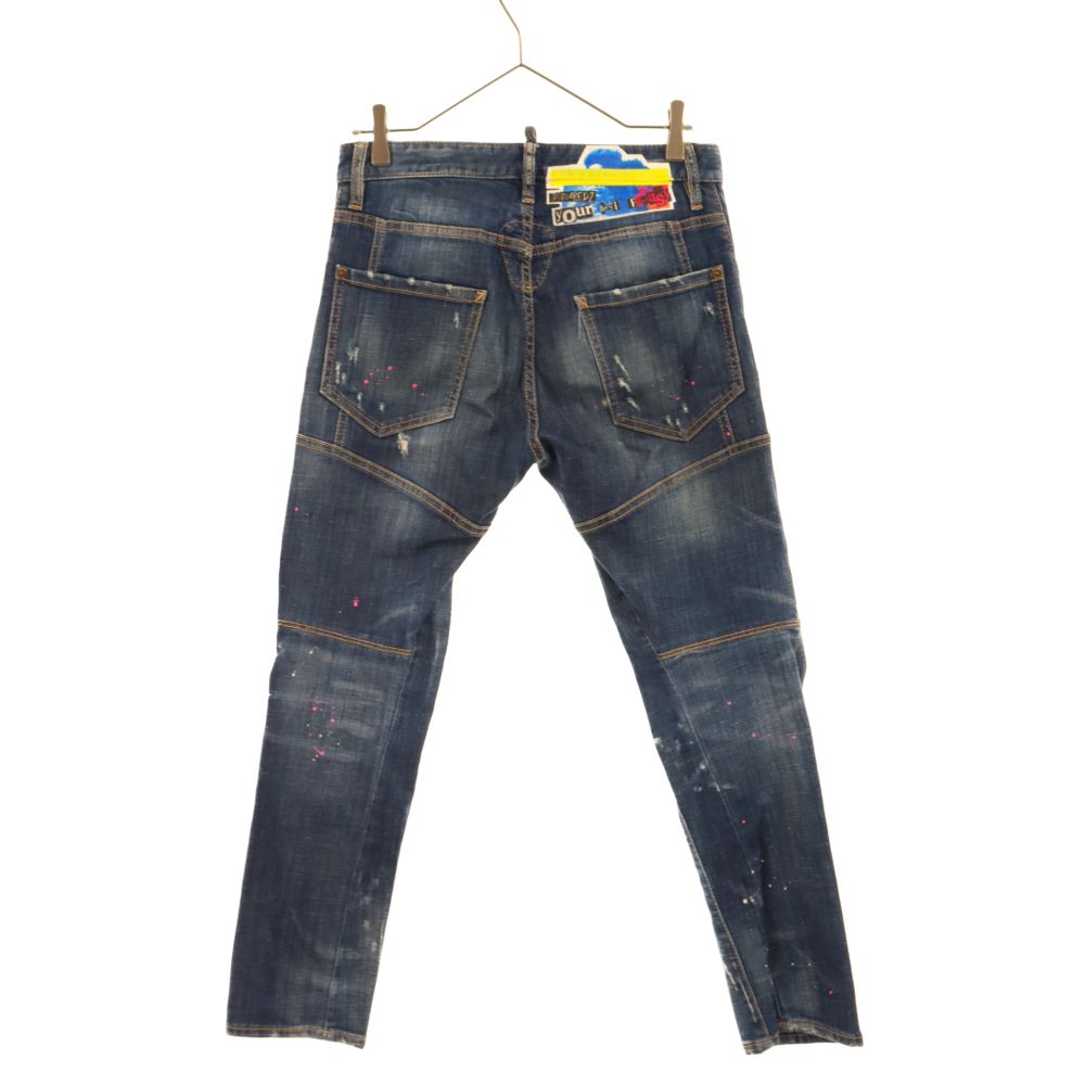 DSQUARED デニムパンツ インディゴ(デニム) 2009224N0001 楽天市場】【中古】DSQUARED2 ショート デニムパンツ s74mu0444