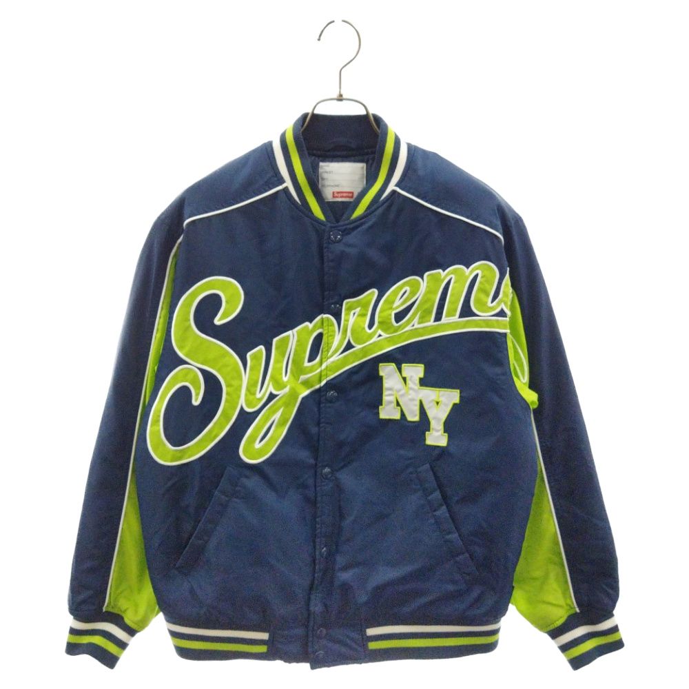 SUPREME (シュプリーム) 20AW Contrast Script Varsity Jacket 