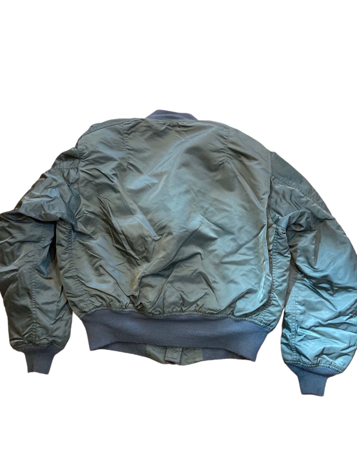 90's ALPHA INDUSTRIES MA-1 カーキ USA製 Vintage 90s Alpha