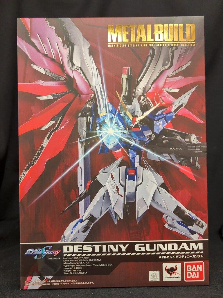 BANDAI METAL BUILD デスティニーガンダム (初期箱)