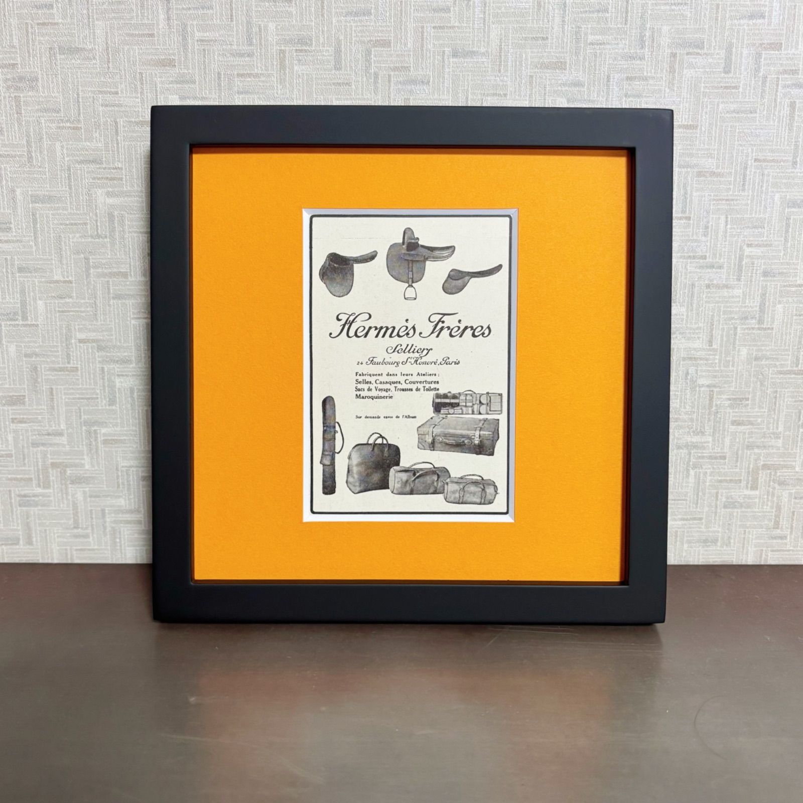 1924 広告＞HERMES エルメス ポスター ヴィンテージ アート