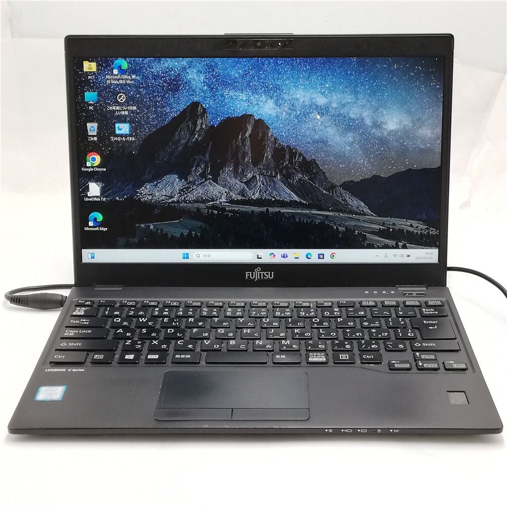 赤字覚悟 5台 Wi-Fi有 高速SSD搭載 ノートパソコン 富士通 U939|A Core i5 8365U 8GB 無線LAN Windows11 Office 即使用可