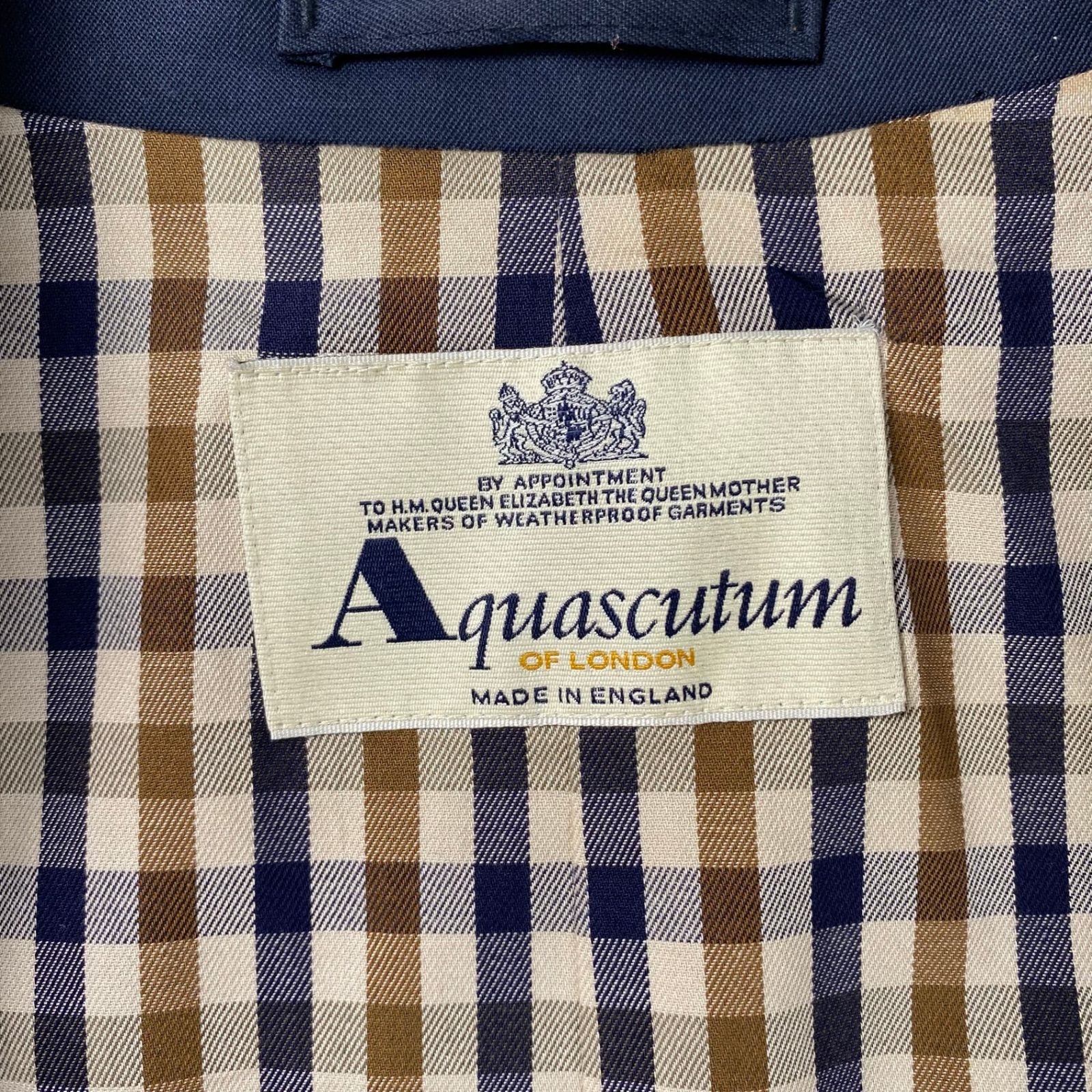 最終80s vintage Aquascutumトレンチコート 楽天市場】80年代 カナダ製 Aquascutum アクアスキュータム aqua5