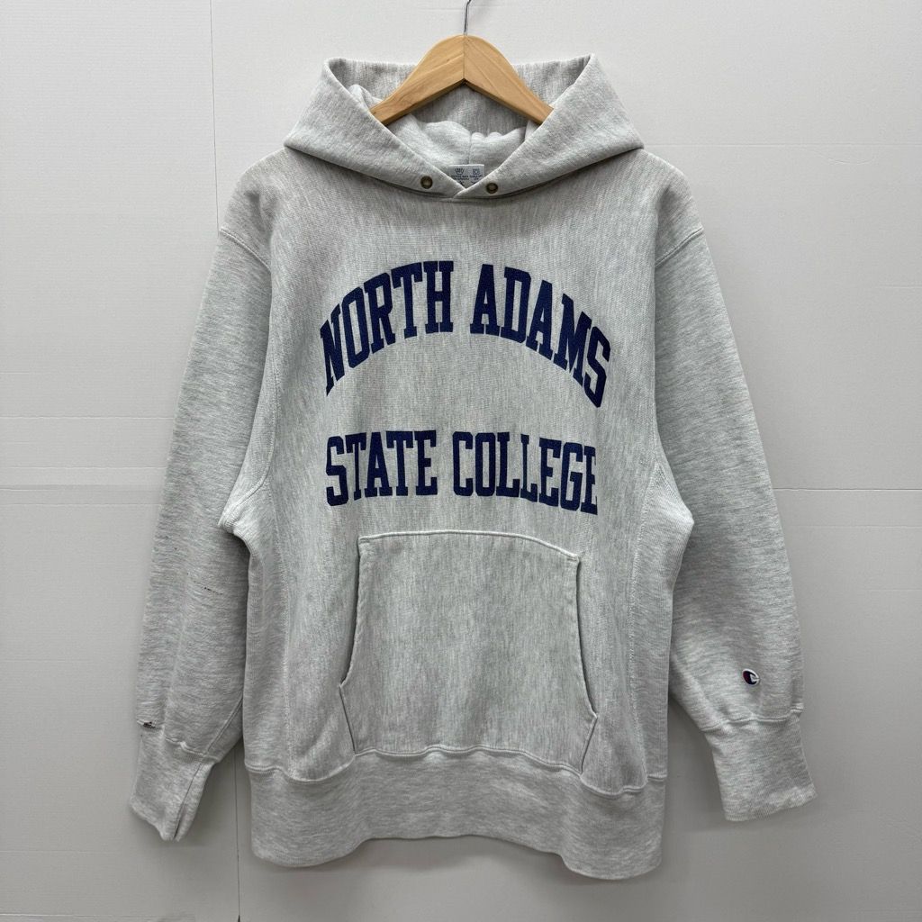 90s Champion Reverse Weave Hoodie L USA製 2段プリント NORTH